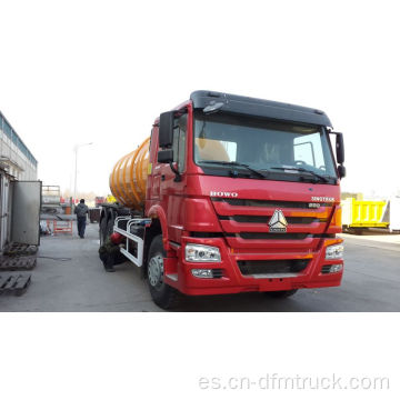Camión de succión de aguas residuales SINOTRUK HOWO 6x4